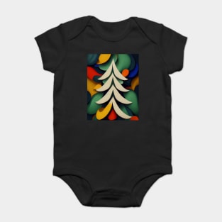 christmas tree indoor Baby Bodysuit